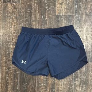 Under Armour Women's Navy Shorts - Small